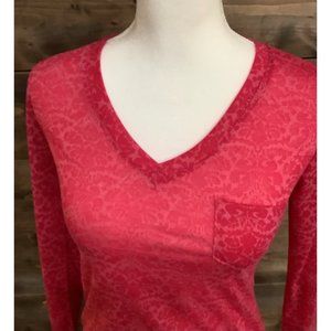 Women’s DNA Couture Pink Long Sleeve Shirt